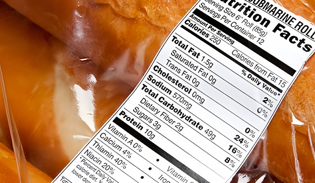 Bread Food Label Explained & Automated Labeling Solutions
