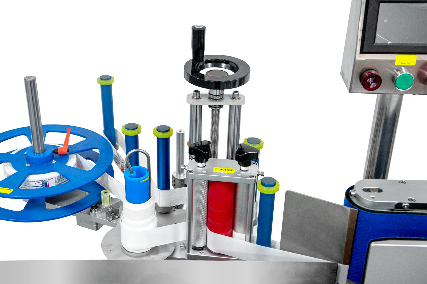 Fully Automatic Desktop Rolling Labeling Machine for Round Bottles TB-YP100C