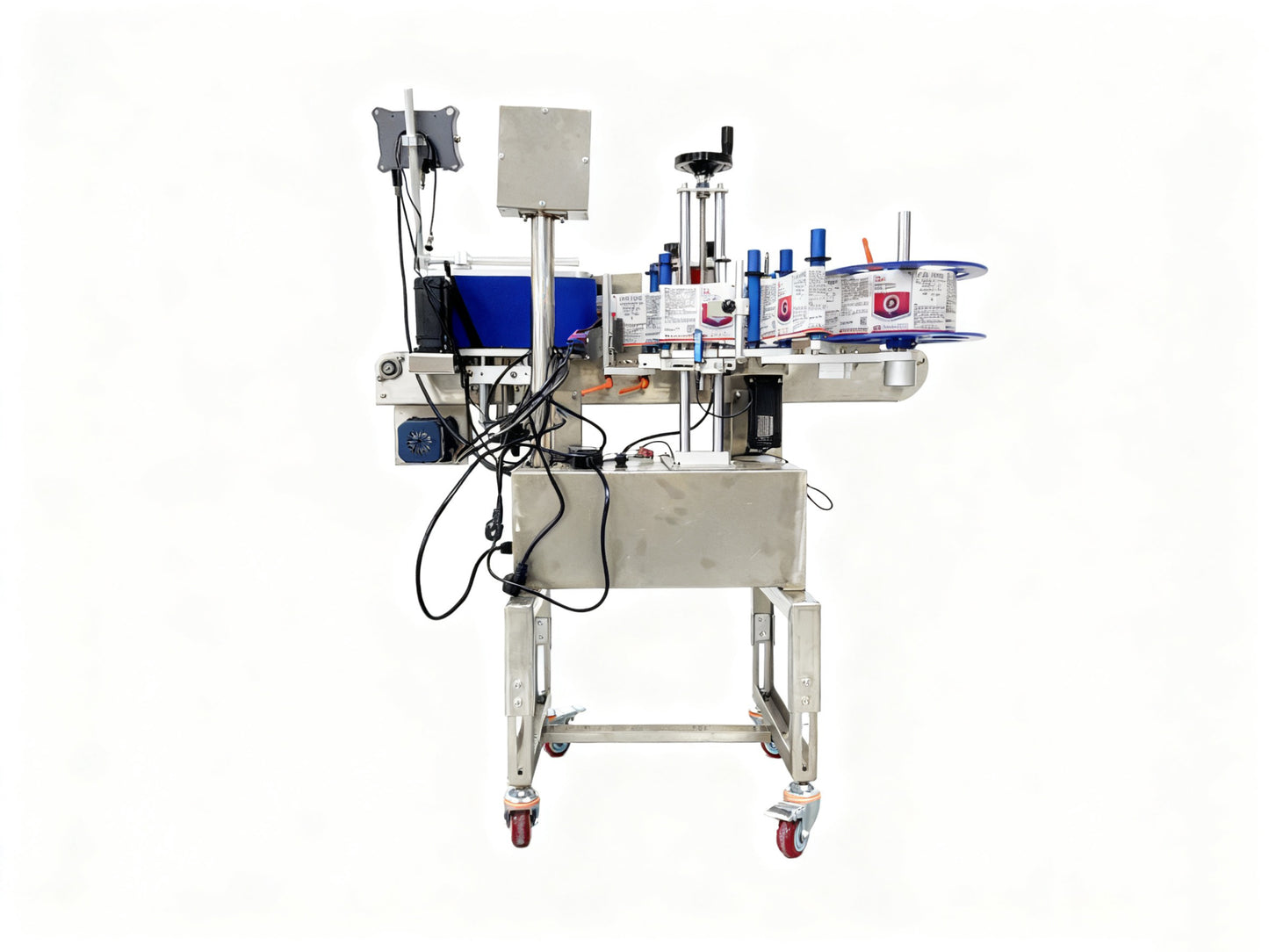 Fully Automatic Desktop Rolling Labeling Machine for Round Bottles TB-YP100C