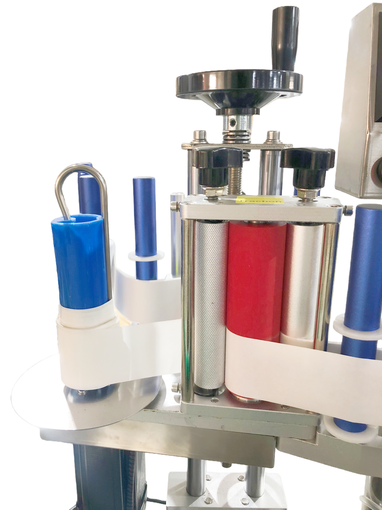 Fully Automatic Desktop Positioning Round Bottle Labeling Machine TB-YP100D