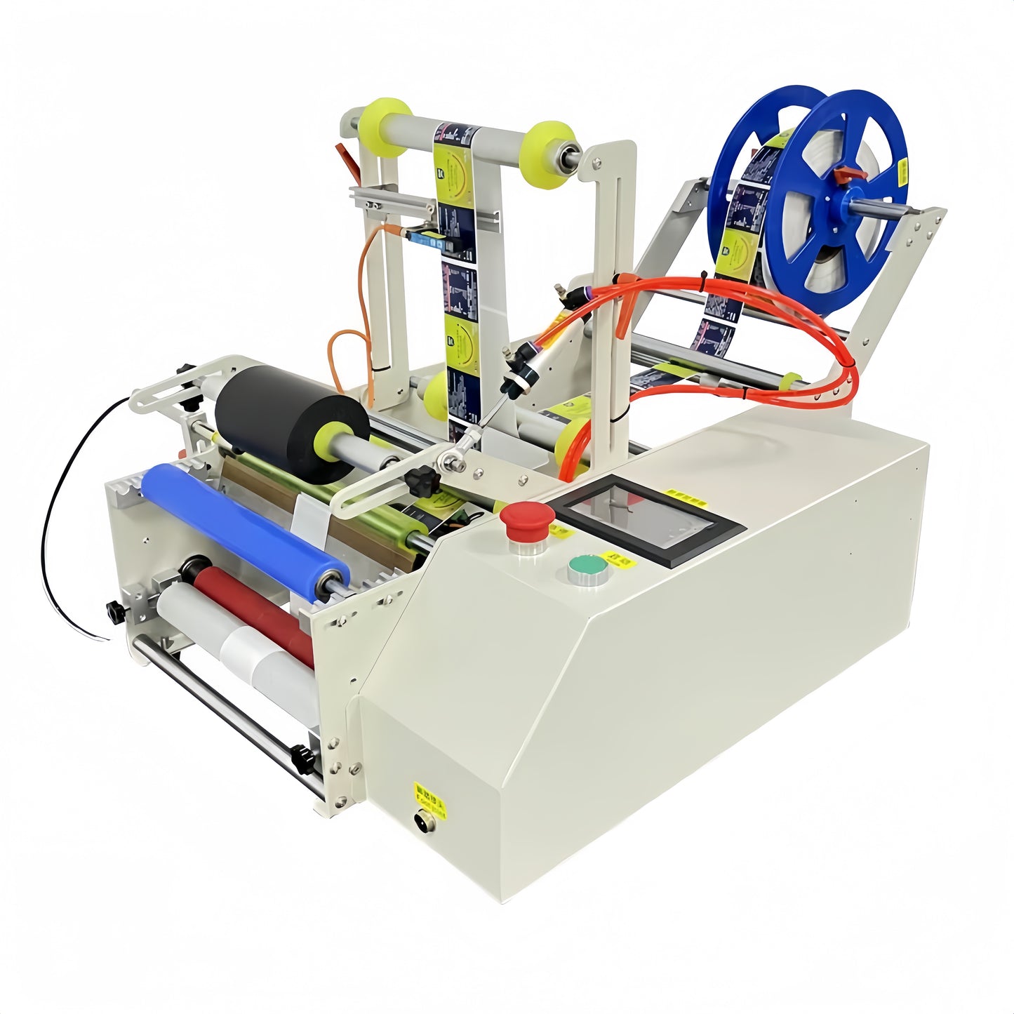 Semi-automatic round bottle labeling machine TB-YP20